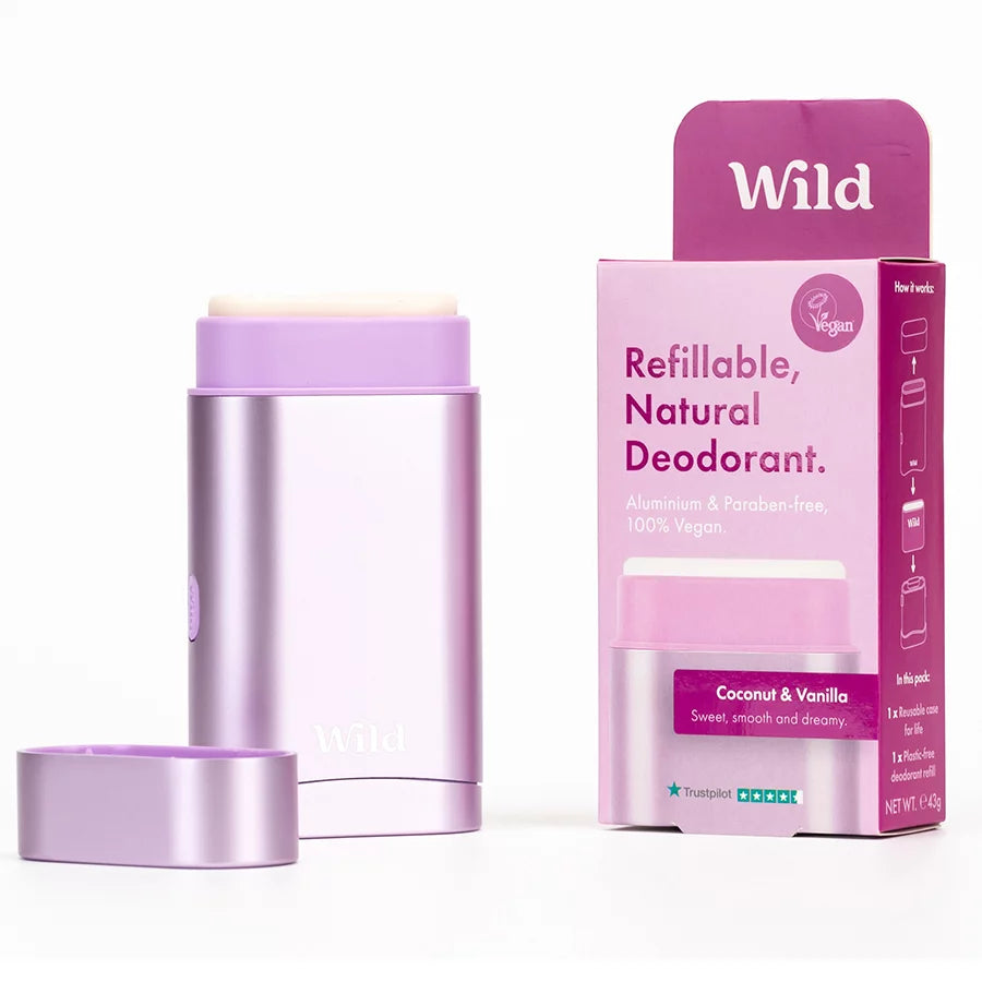 Wild Deodorant Case & Starter Pack - Life Before Plastic